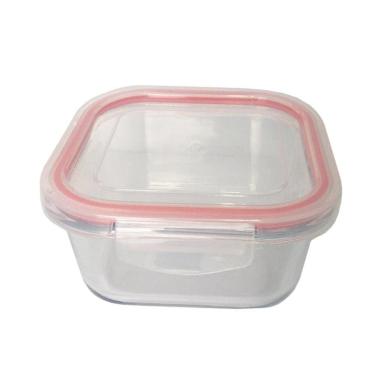 Imagem de Pote De Vidro Marmita Hermético Mantimento Com Tampa 500Ml