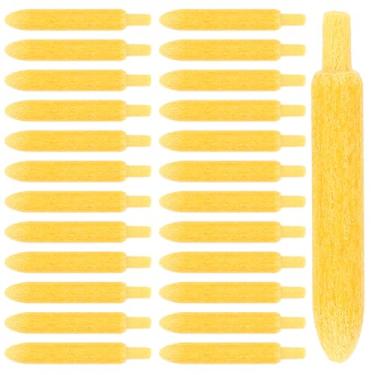 Imagem de Tofficu 25 peças pontas de marcador de tinta acrílica, pontas universais para caneta, mangá, quadrinhos, pontas, mini pincel, substituições, suprimentos de tinta para caneta-marcador 3 cm