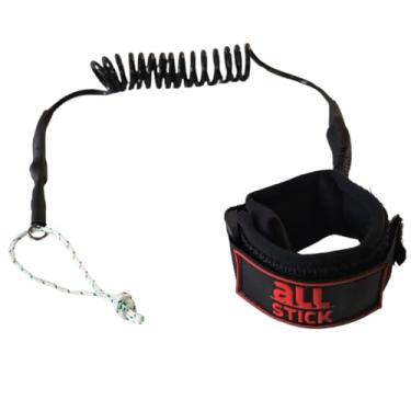 Imagem de Leash Bodyboard 6mm Biceps ou 5mm Punho Leach Bodyboard Profissional e Regulável (Preto, Bicips (6mm))