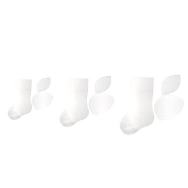 Imagem de YJIUYUANQ Modelos faça você mesmo, ferramentas de costura, artesanato, meias, artesanato, Natal, molde de corte, réguas, 3 tamanhos