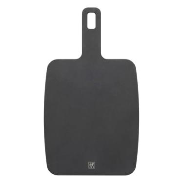 Imagem de ZWILLING Tábua de corte de fibra vegetal 17 x 13 natural com sulcos de suco e pés de silicone