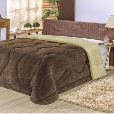Imagem de Coberdrom Casa Dona Casal 200x220cm Tabaco