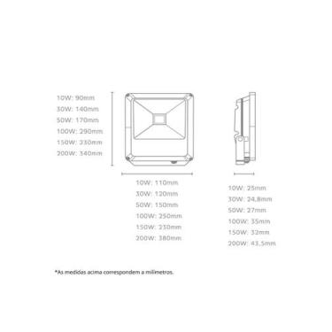 Imagem de Refletor Led Elgin 150W 6500K Preto