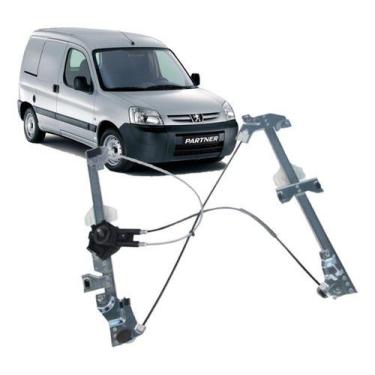 Imagem de Máquina Vidro Mecânica Esquerda Partner Berlingo 98 A 07 - Micro
