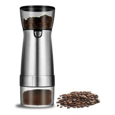 Imagem de Moedor De Café Elétrico Recarregavél Aço Inoxidavél Ajustave - XDX