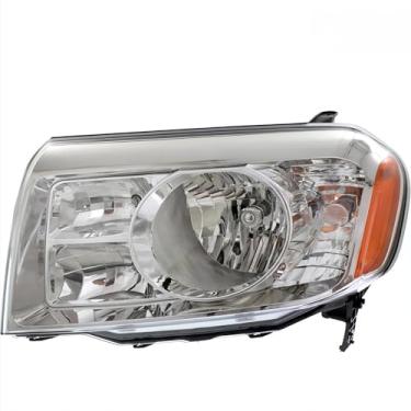 Imagem de Lâmpada de neblina esquerda direita LED luz diurna frontal LED conjunto de farol lâmpada ampla compatível com Pilot 2009-2011 33100-SZA-A01 (direita)