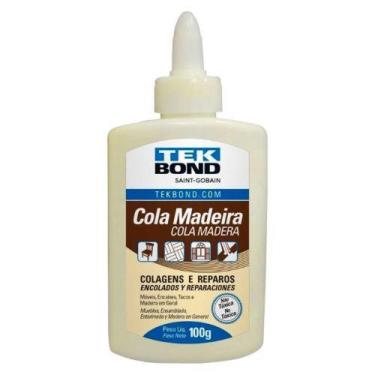 Imagem de Cola para Madeira 100g Tekbond - Secagem Rápida e Aderência Superior