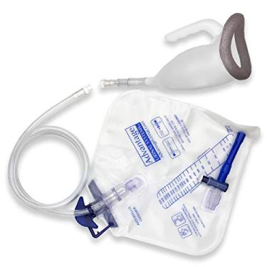 Imagem de Sistema de mictório reutilizável portátil de ajuste fechado confortável MACHO Advantage com bolsa de coleta à prova de derramamento