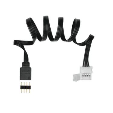 Imagem de Adaptador Para Fita De LED RGB 12v, Ponteira 4 Pinos Sem Solda, 50cm