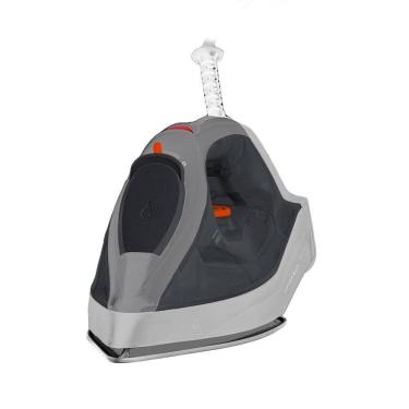 Imagem de Ferro de Passar a Seco/Vapor Mallory Jupiter Maxx | Base Antiaderente, Cinza/Laranja/Branco