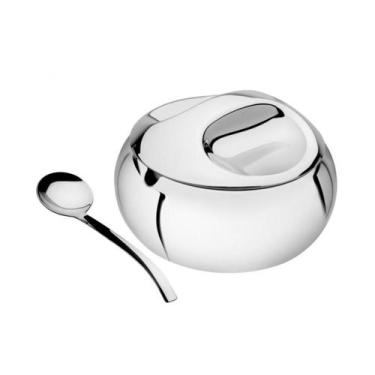 Imagem de Kit para Farinha Tramontina Service em Aço Inox 14 cm 2 Peças