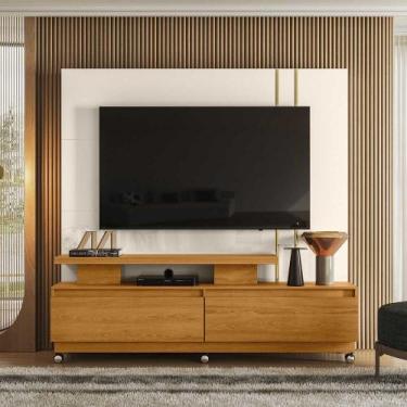 Imagem de Home Theater Braun MDP 2 Gavetas até 75 Cinamomo/OffWhite G97 - Gran B