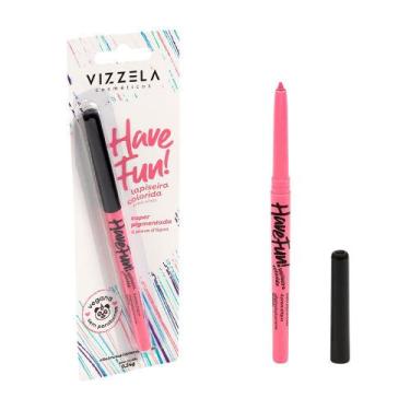 Imagem de Lapiseira para Olhos Colorida Vizzela Have Fun, Rosa