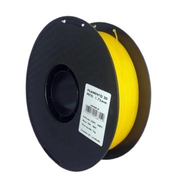 Imagem de Filamento 3D PETG Amarelo 1.75mm 1KG Masterprint Para Impressora 3D