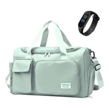 Imagem de Bolsa Esportiva Academia Fitness Transversal Nylon Resistente Esportes