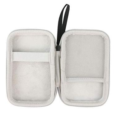 Imagem de Khanka Capa rígida de reposição para Anker PowerCore 13000 13000 mAh 10400 Carregador portátil com bateria ultra portátil de 2 portas, long white zipper