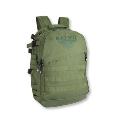 Imagem de Mochila Militar Tatica Costa Reforcada Black Skull - Black Sckull, Ver