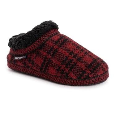 Imagem de MUK LUKS Pantufa feminina Colette, Vermelho, X-Large