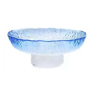 Imagem de Bandeja de frutas de vidro - tigela criativa para servir lanches e doces, bandeja de frutas secas e sobremesas, cesta de frutas para decoração de mesa de café