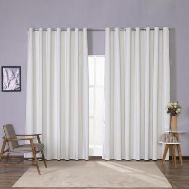 Imagem de Cortina 100 Blackout Em Tecido Para Sala Quarto 2,80m X 2,50m - Laika 