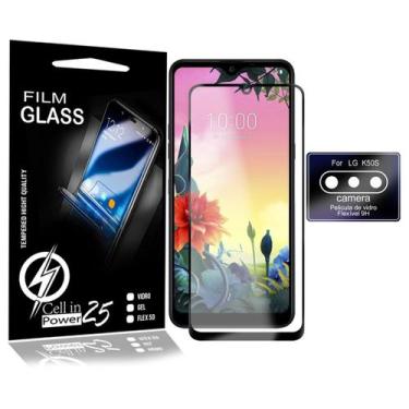 Imagem de Película Câmera + Película FULL 3D LG K50S X540BMW 6.5 - Cell In Power