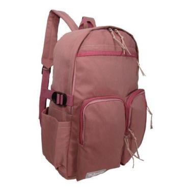 Imagem de Mochila Escola Trabalho Lazer Star Fashion Feminina Preta - KL899, Ros