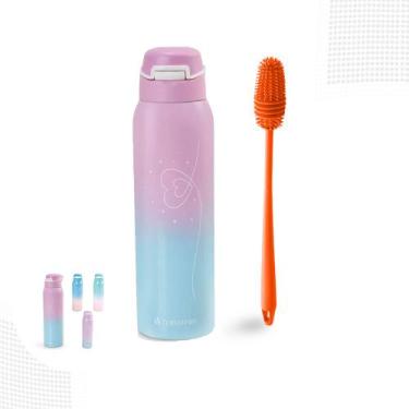 Imagem de Garrafa Térmica Squeeze Sport Bike tie dye 450ml TermoPro - mix