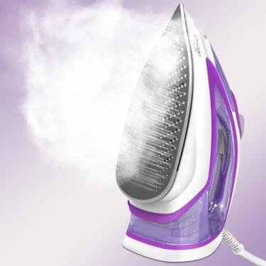 Imagem de Ferro a vapor OMAIGA 1750W com base de cerâmica e tanque de água de 45