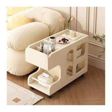 Imagem de Mesa lateral de sofá, sala de estar, aparador, sofá, mesa de canto lateral, quarto, cabeceira, carrinho móvel, mesa lateral de hotel, mesa de centro, armário lateral criativo