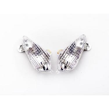 Imagem de Compatível com Honda 2014-2015 VFR800 Interceptor; lâmpada pisca-pisca indicadora de seta (1. lente de seta, transparente)