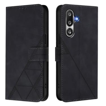 Imagem de LEMAXELERS Capa para Samsung Galaxy M36 5G couro PU com [compartimentos para cartão] [suporte] [alça de pulso] [alça de pulso] proteção à prova de choque capa carteira flip para Samsung Galaxy M36 5G