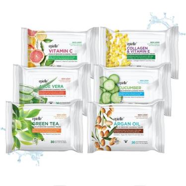 Imagem de Toalhetes de limpeza Epielle Gentle Skin 6x30 para pele oleosa sem álc