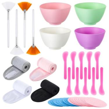 Imagem de Conjunto de tigelas de mistura de máscara facial Reallnaive 37 unidade