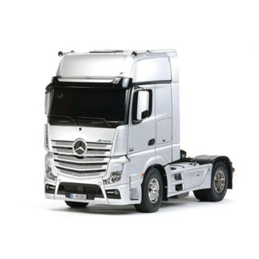 Imagem de Automodelo Caminhão Mercedes Benz Actros Tamiya 1/14 Cinza