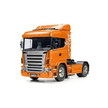 Imagem de Automodelo Caminhão Tamiya 1/14 Scania R470 Highline Laranja