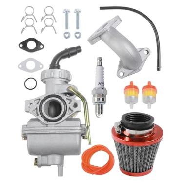 Imagem de SCUARI Mini carburador de bicicleta, kit de carburador de acessórios de carro, peças de bicicleta suja, adequado para a maioria das bicicletas Go Kart de 50cc 70cc 90cc 110cc 125cc Go Kart Dirt Bikes