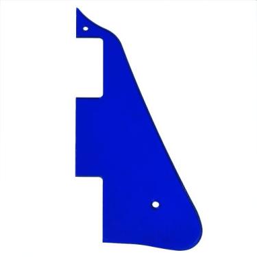 Imagem de Picareta de guitarra elétrica estilo clássico Les Paul Pickguard para guitarra estilo LP com parafusos de montagem (espelho azul)