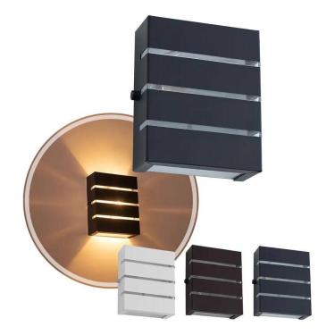 Imagem de 2X Luminária Arandela Fachos Bidirecional De Parede Starlume