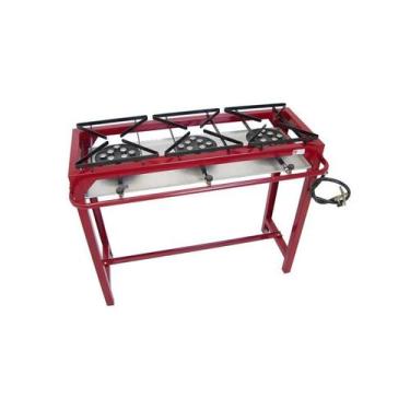 Imagem de Fogao ind.3boca ap chef completo - SUZANPECAS