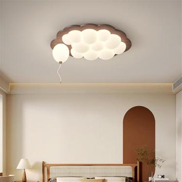 Imagem de Nórdico Moderno Quarto Infantil Lâmpada De Teto LED Moda Criativo Balão Quarto Da Menina Estudo Jardim De Infância Decoração Luz (Estilo 4)