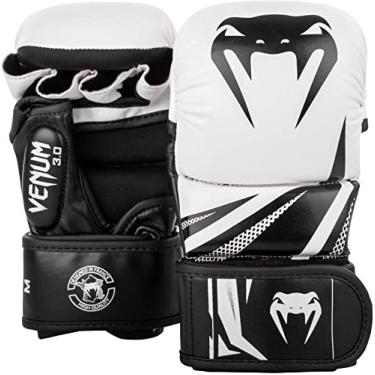 Imagem de Luvas de Sparring Venum Challenger 3.0 – Branco/Preto – M