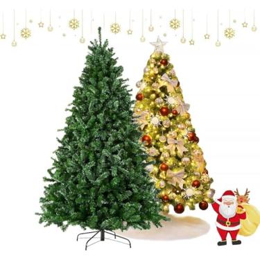 Imagem de BEMMY Árvore De Natal, 1.8m 1000 Galhos Árvore De Natal, Arvore Pinheiro de Natal Verde Tradicional. A única Loja Autorizada "Bemmy-BR"