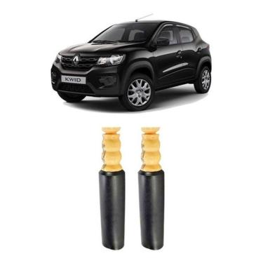 Imagem de Par Batente Coifa Traseiro Renault Kwid 2017 2018 2019 2020