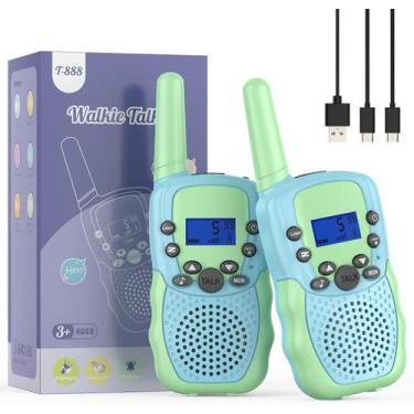 Imagem de Walkie Talkies Selieve recarregável para crianças de 4 a 12 anos