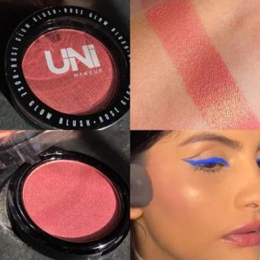 Imagem de Blush rose glow - uni makeup