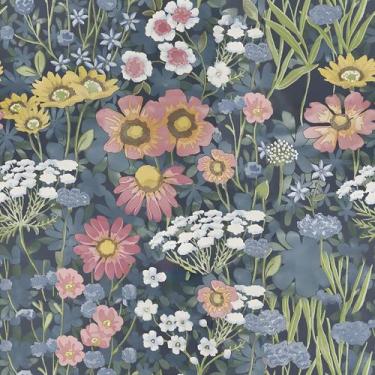 Imagem de Papel de parede Orainege Vintage Floral Peel and Stick 45 cm x 500 cm