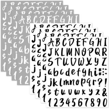 Imagem de Adesivo Outus 576 PCS, letras de vinil, números, 1 polegada
