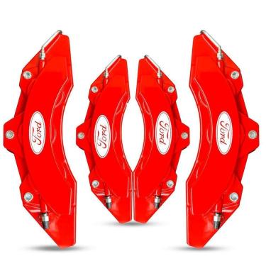 Imagem de Capa De Pinça Vermelha Ford Freios Dianteiros E Traseiros