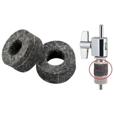 Imagem de Feltros Tama CL08-13P para presilha de chimbal compatível com a maioria das marcas