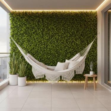 Imagem de 24 Quadros de Plantas Artificiais Decoração de Jardins de Inverno Vert